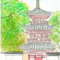 写真: 20130323尾道西國寺三重の塔