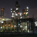 写真: 工場夜景＠川崎1