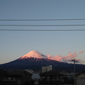 写真: 12月31日の富士山