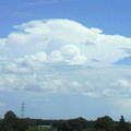 写真: モクモクと…大きな雲。