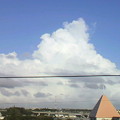 写真: 今日も大きな雲が湧いています！