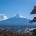 写真: 本日１０月２９日の富士山＠新倉山浅間公園