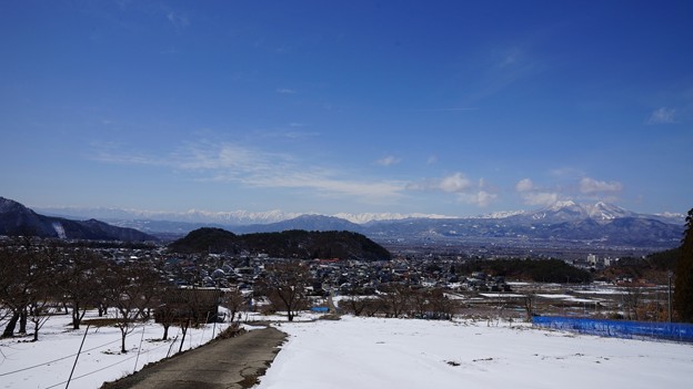 写真: 坂田左から北アルプスの冬 (1400x788)