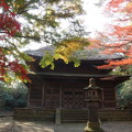 晩秋の旧東慶寺仏殿