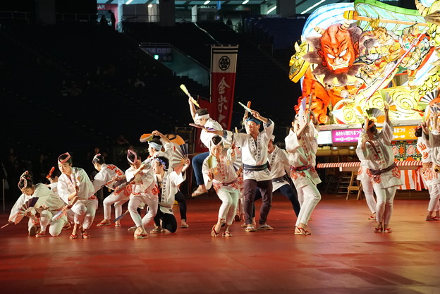 写真: 仙台すずめ踊り