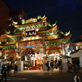 写真: 夜の媽祖廟