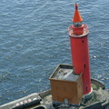 写真: 赤い灯台