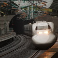 写真: 700系ひかり　山陽新幹線新神戸駅