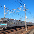 写真: 名古屋市営地下鉄3000系普通　後追い　名鉄犬山線西春〜上小田井