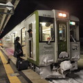 写真: キハ100系　快速べにばな　米坂線今泉駅