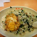 写真: 蘇州面館　咸肉菜飯+荷包蛋