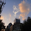 写真: 仙霞路×古北路の夕焼け