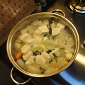 写真: 水炊き　一人鍋