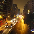上海　夜の江蘇路