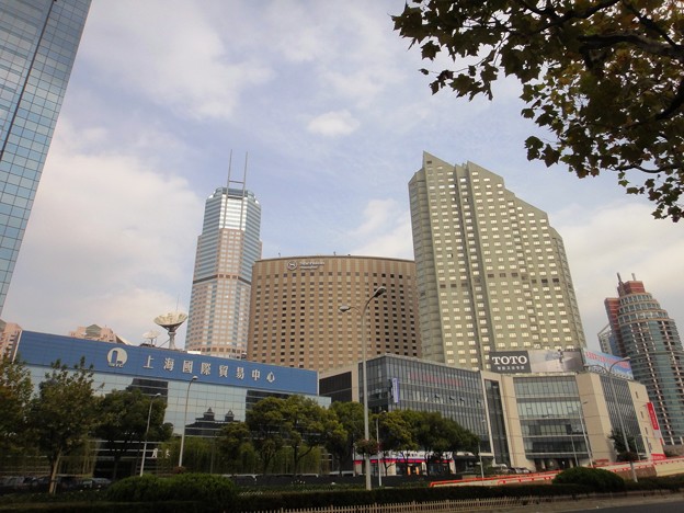 上海国際貿易中心とウエスティンホテル