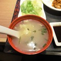 写真: 石鍋セットご飯　スープ