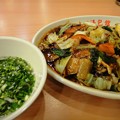 写真: 蘇州面包館　葱スープと回鍋肉飯