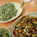 写真: 蘇州湯包館　回鍋肉飯　咸肉菜飯