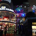 写真: 上海久光百貨店のクリスマスイルミネーション