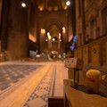 Day 2: Domo and Danbo enjoying Liverpool Cathedral - リバプール大聖堂の眺めを楽しむどーもくんとダンボーくん