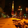 東京タワー〜国道1号線沿いからの眺め