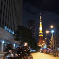 写真: 東京タワーと愛車