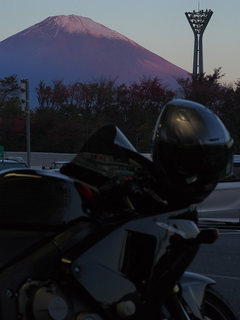 赤富士2