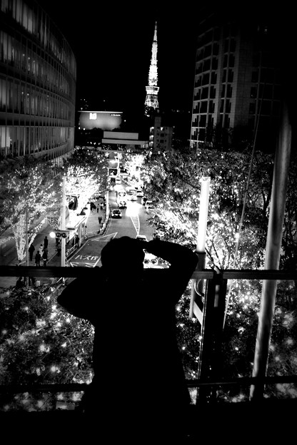 写真: 東京夜景と王子♪