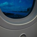 写真: 787の電子カーテン