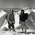 写真: 45年前の冬山登山
