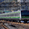 逗子駅に向かうE233系配給列車