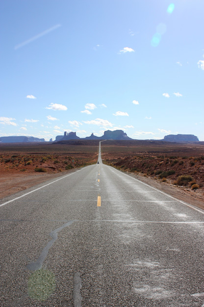 写真: 続きし道　~Monument Valley~
