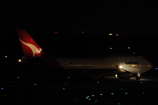 写真: Qantas B747