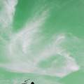 写真: 夕空の雲と遊ぶ　１