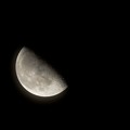 写真: 昨夜の２４時半過ぎのお月様　２