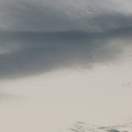 写真: 二十九日月と雲と　３