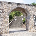 写真: 万里の長城へお迎え(レプリカ)