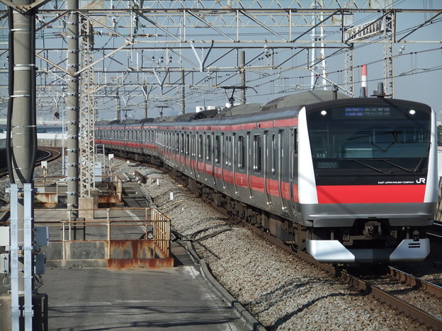 京葉線E233系5000番台　ケヨ518編成