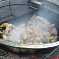 写真: 【麻布十番祭り】博多地鶏焼き。これから食べます。