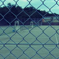 写真: テニスコート
