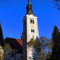 秋のクロチア・スロヴェニアの旅-聖マリア教会遠望