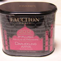 「フォション 2012 ファーストフラッシュ ダージリン アリヤ農園」の缶