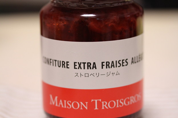 MAISON TROISGROS CONFITURE EXTRA FRAISES ALLEGEE（メゾン トロワグロ ストロベリー ジャム）瓶