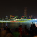 Night view of Marina bay