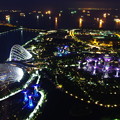 Night view from Sands Sky Park