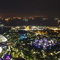 Night view from Sands Sky Park
