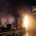 写真: National Day Parade Preview Fireworks