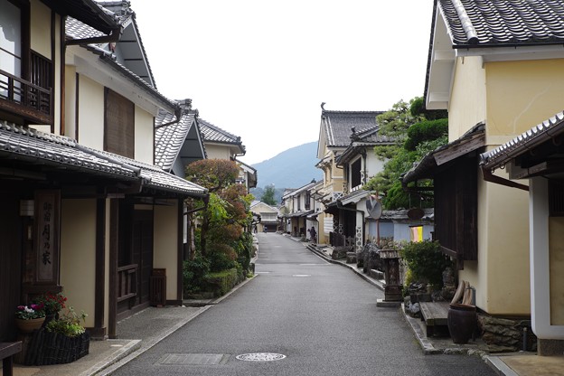 写真: 内子の街並み Street at Uchiko Town