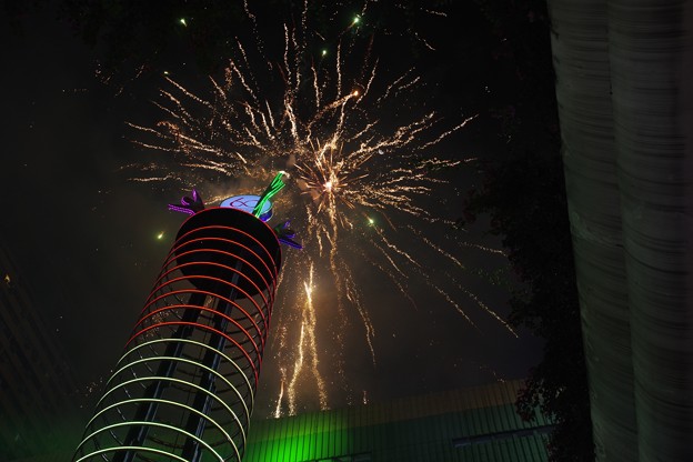 CNY fireworks @ Chinatown