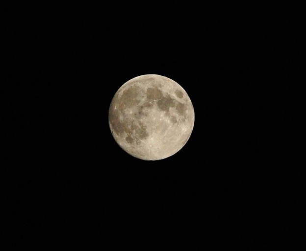 写真: 2012/8/1の満月